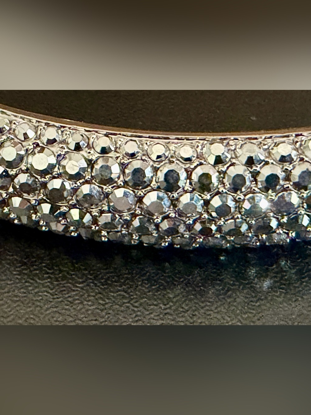 JOAN BOYCE PAVE CRYSTAL LARIAT SLIDER BRACELET